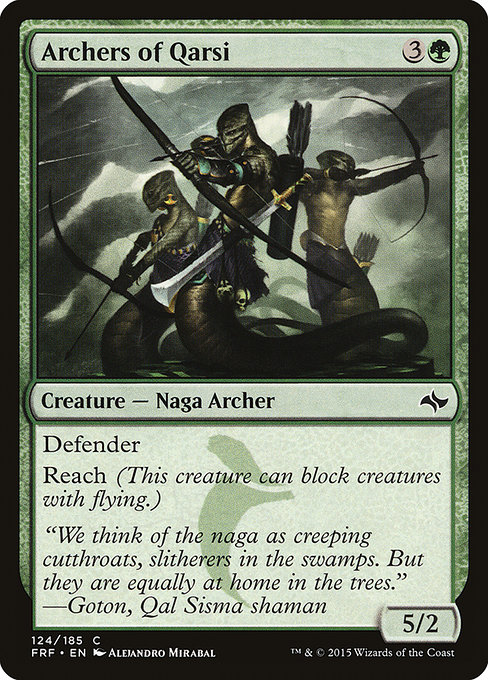 Archers of Qarsi [Foil]
