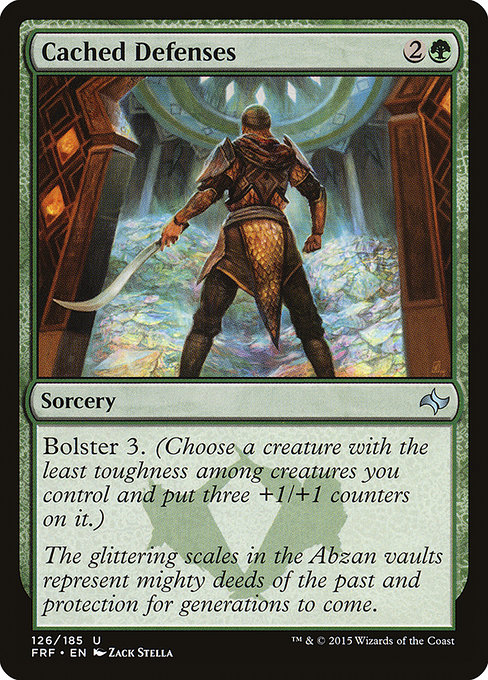 Cached Defenses [Foil]