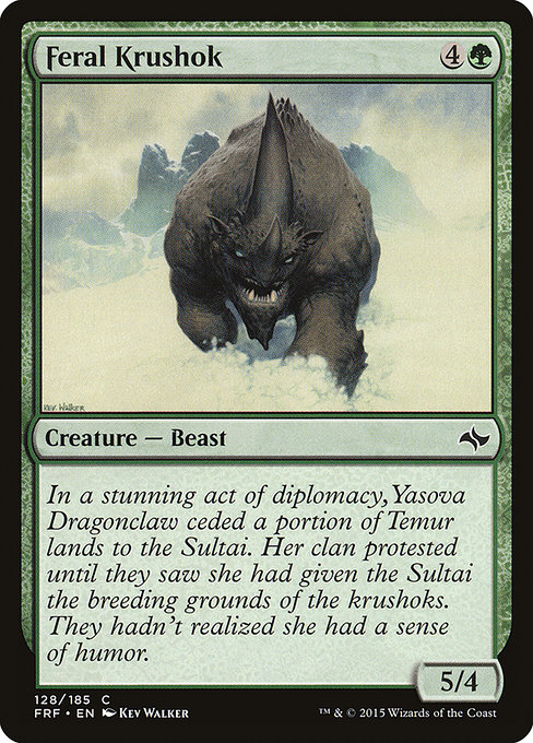 Feral Krushok [Foil]