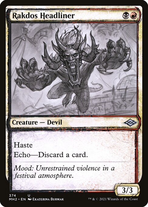 Rakdos Headliner [Showcase]
