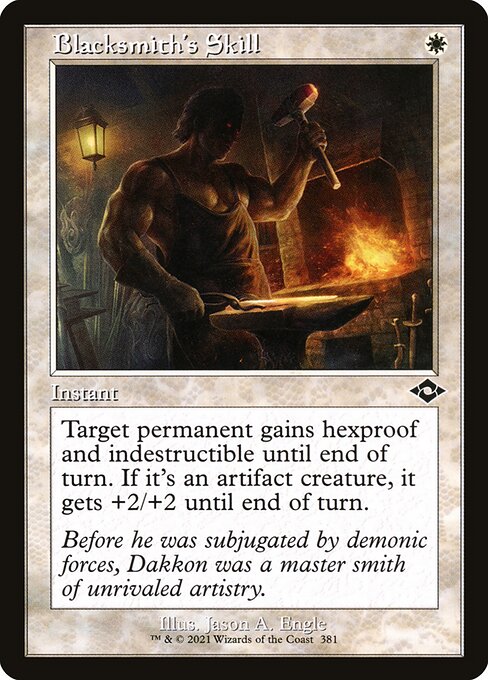 Blacksmith's Skill [Retro Frame Foil]