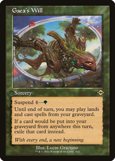 Gaea's Will [Retro Frame Foil]