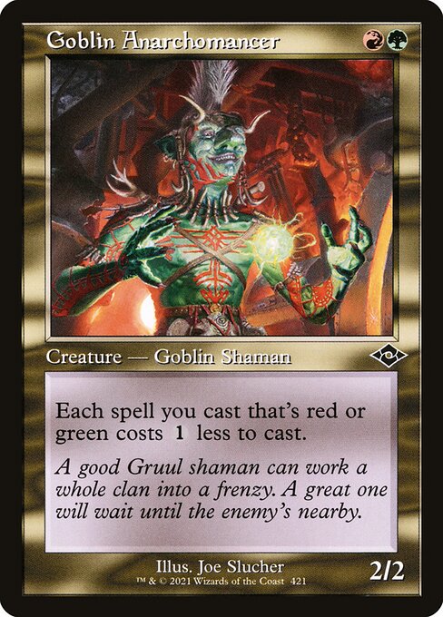 Goblin Anarchomancer [Retro Frame Foil]