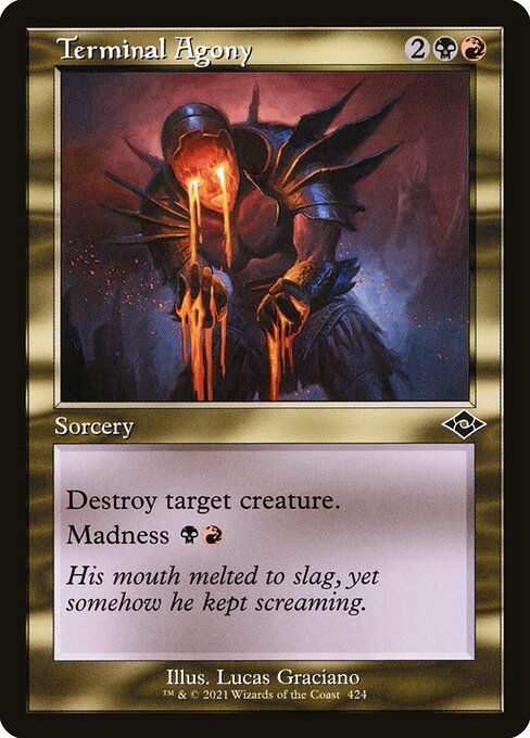 Terminal Agony [Retro Frame Foil]