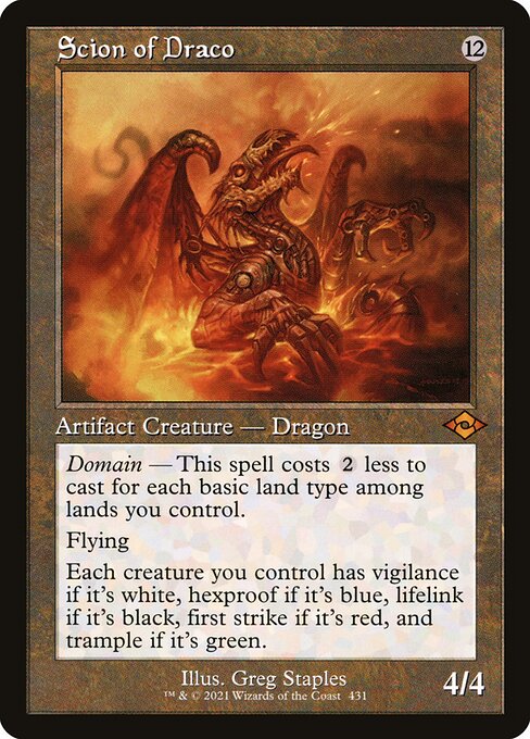 Scion of Draco [Retro Frame]