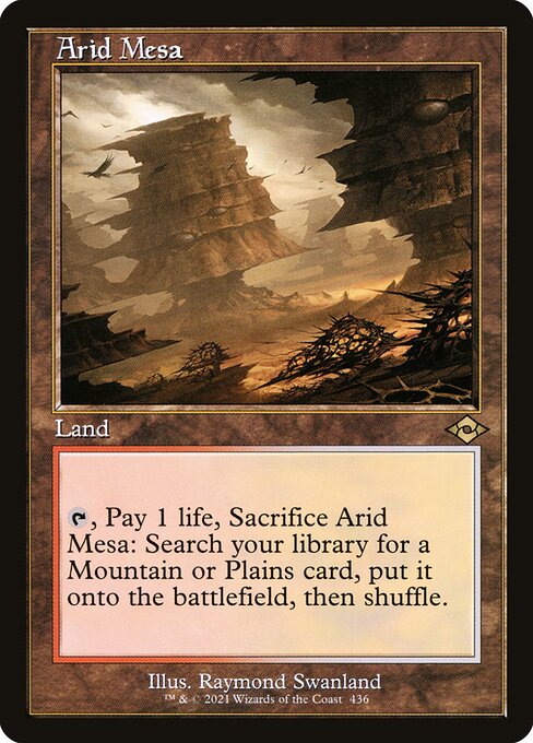 Arid Mesa [Retro Frame]