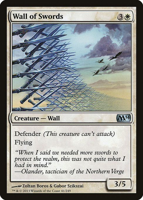 Wall of Swords [Foil]