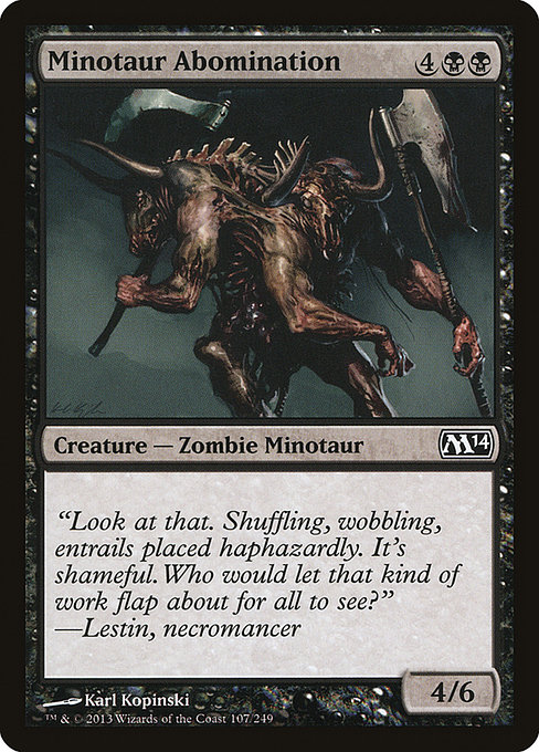 Minotaur Abomination [Foil]