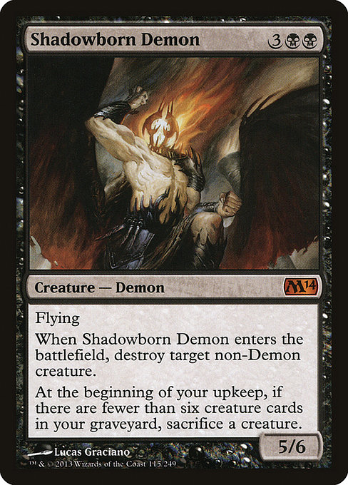 Shadowborn Demon [Foil]