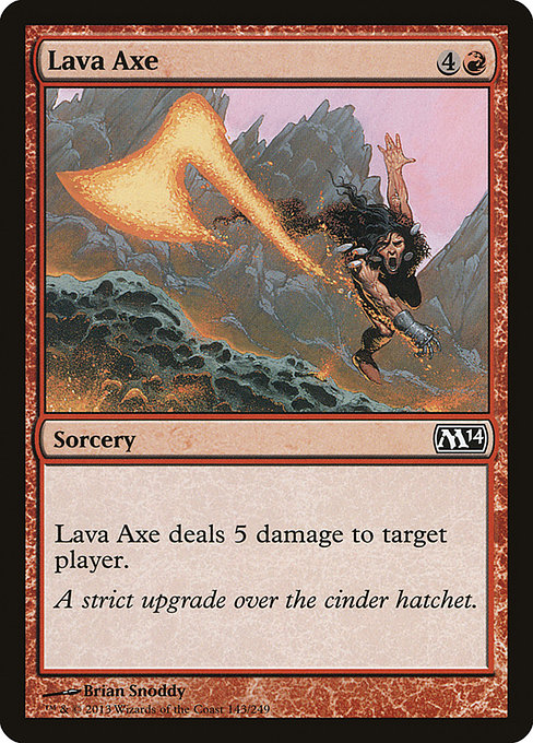 Lava Axe [Foil]