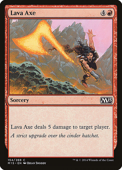 Lava Axe [Foil]