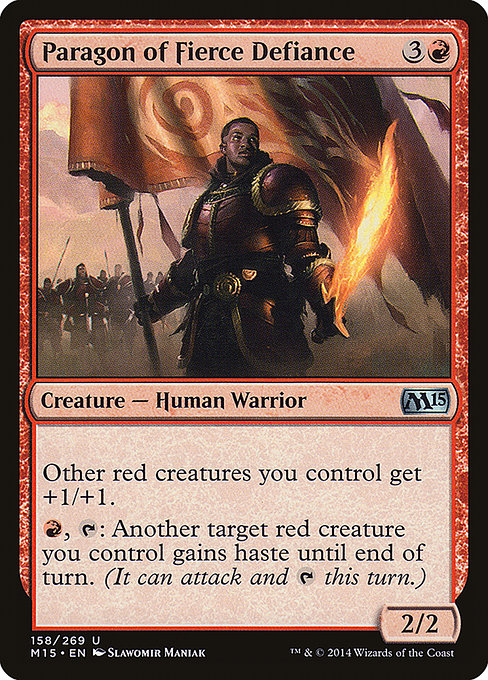 Paragon of Fierce Defiance [Foil]