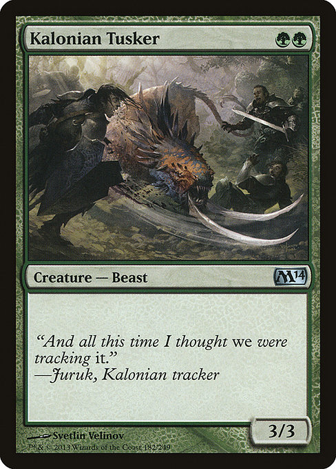 Kalonian Tusker [Foil]