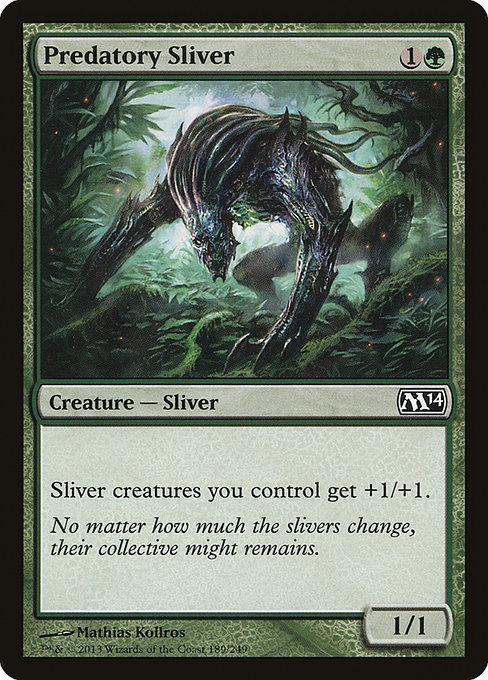 Predatory Sliver [Foil]