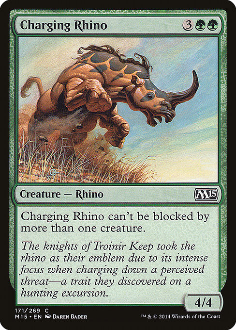 Charging Rhino [Foil]
