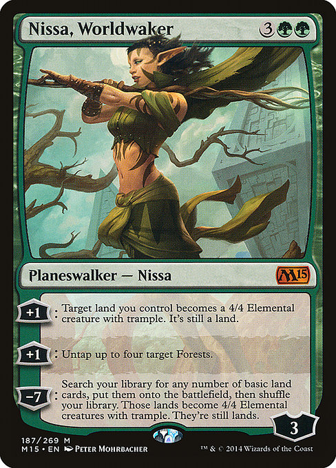 Nissa, Worldwaker [Foil]
