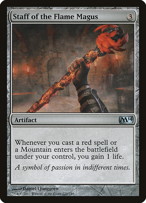 Staff of the Flame Magus [Foil]