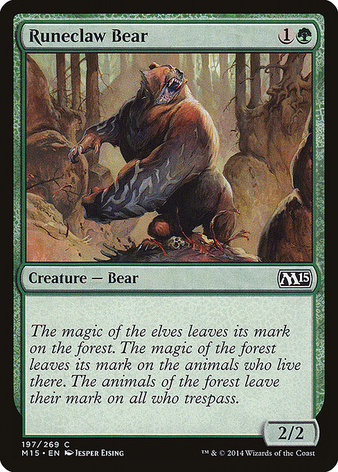 Runeclaw Bear [Foil]