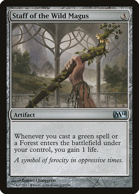 Staff of the Wild Magus [Foil]
