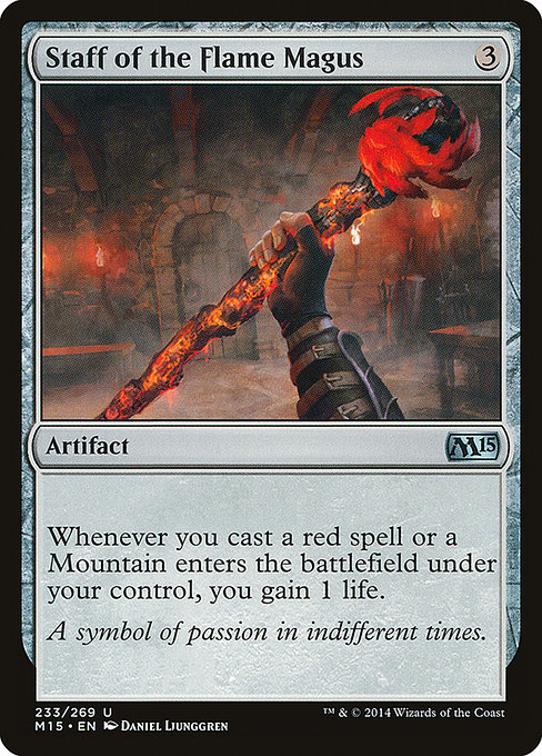 Staff of the Flame Magus [Foil]