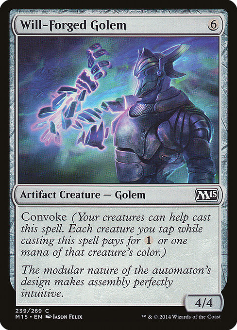 Will-Forged Golem [Foil]