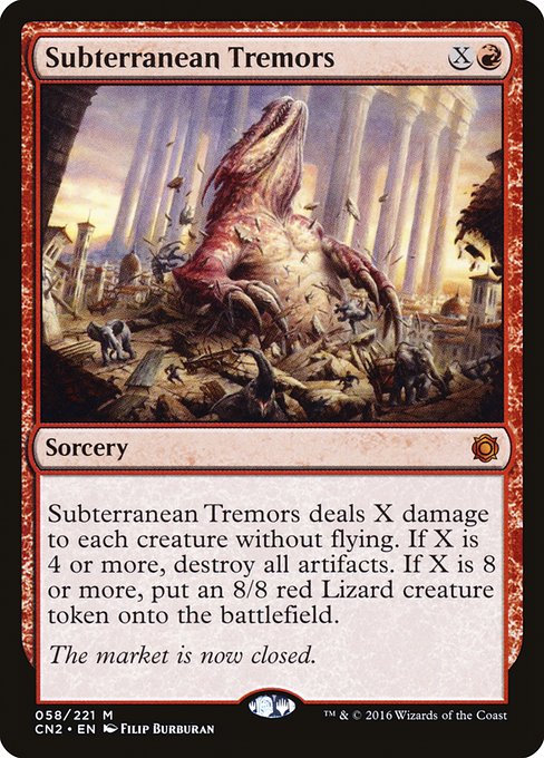Subterranean Tremors [Foil]