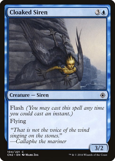 Cloaked Siren [Foil]