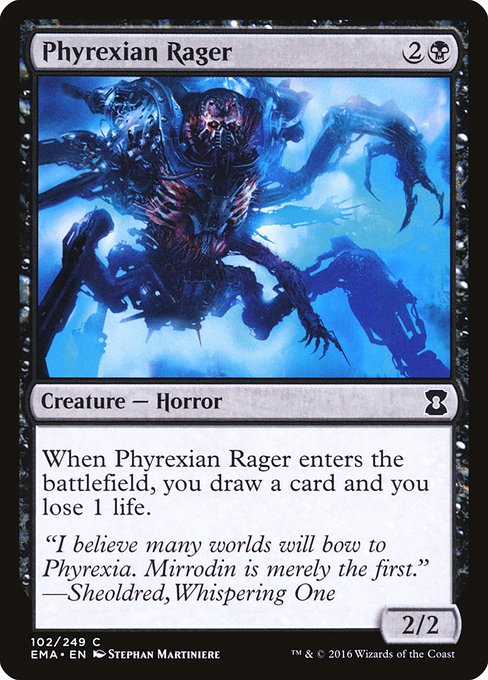 Phyrexian Rager [Foil]