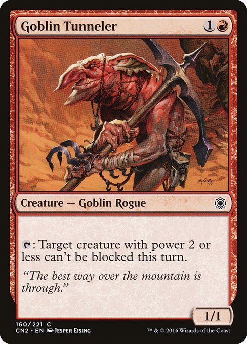 Goblin Tunneler [Foil]