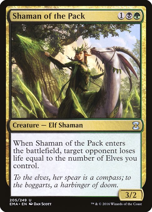 Shaman of the Pack [Foil]