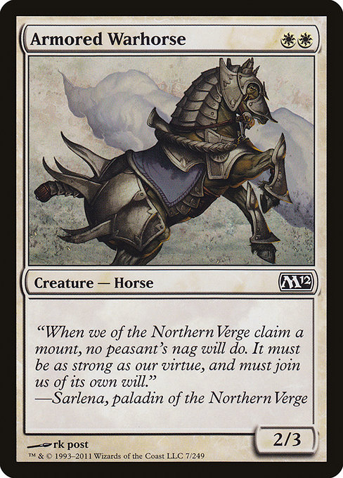 Armored Warhorse [Foil]
