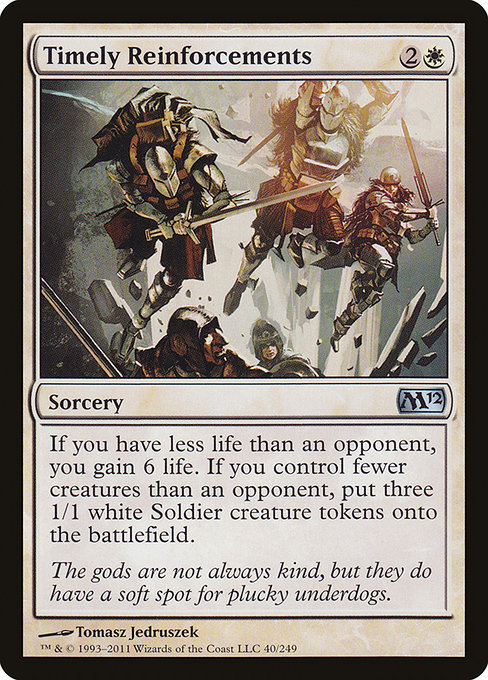 Timely Reinforcements [Foil]
