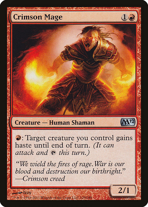 Crimson Mage [Foil]