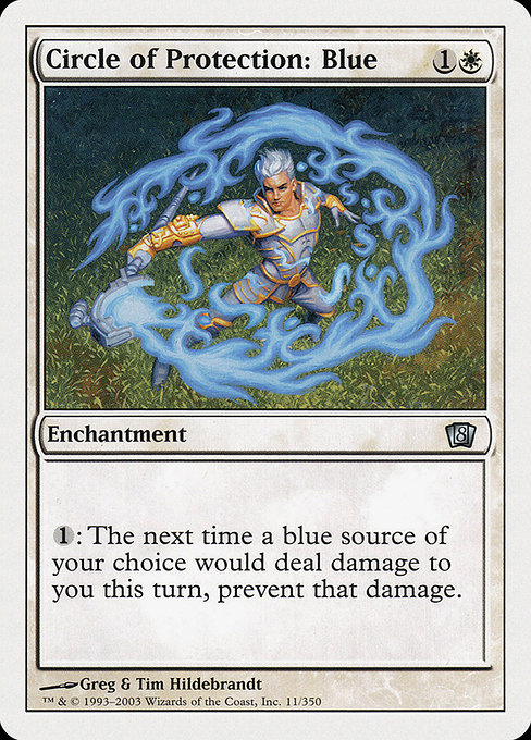 Circle of Protection: Blue [Foil]