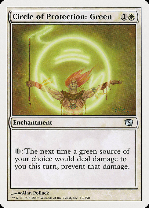 Circle of Protection: Green [Foil]