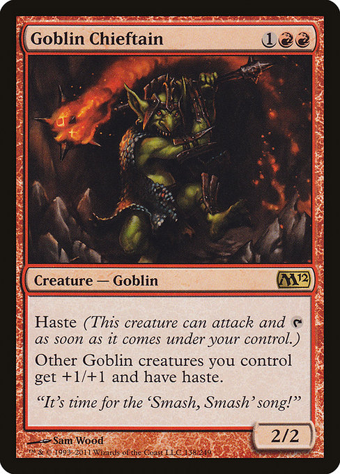 Goblin Chieftain [Foil]