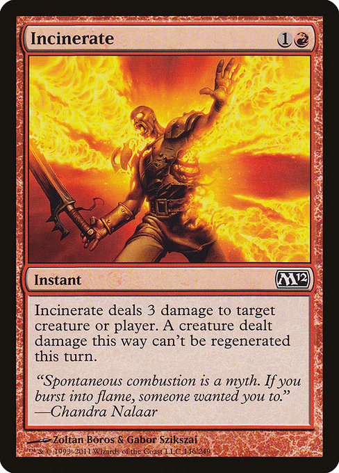 Incinerate [EX]