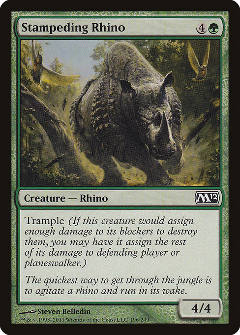Stampeding Rhino [Foil]