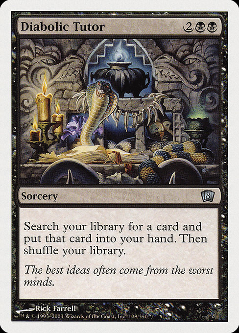 Diabolic Tutor [Foil]