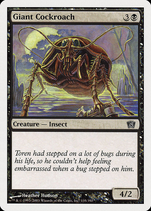 Giant Cockroach [Foil]