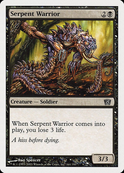 Serpent Warrior [Foil]