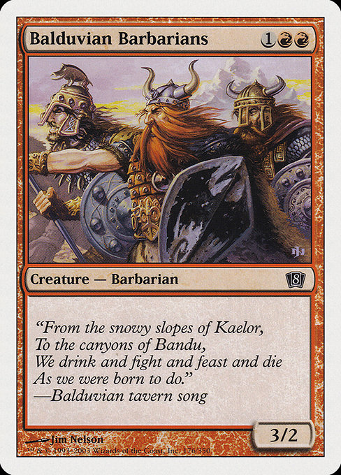 Balduvian Barbarians [Foil]