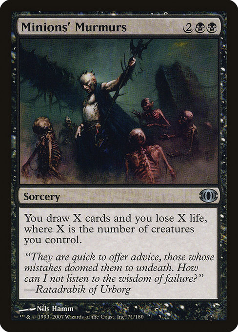 Minions' Murmurs [Foil]