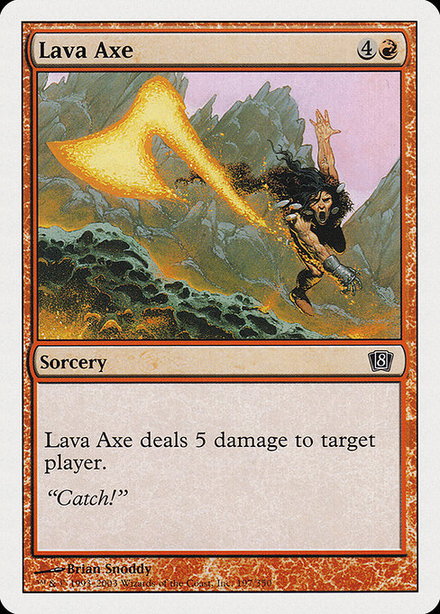 Lava Axe [Foil]