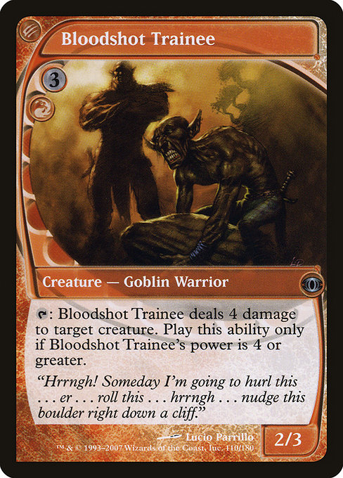 Bloodshot Trainee [Foil]