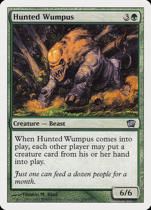 Hunted Wumpus [Foil]