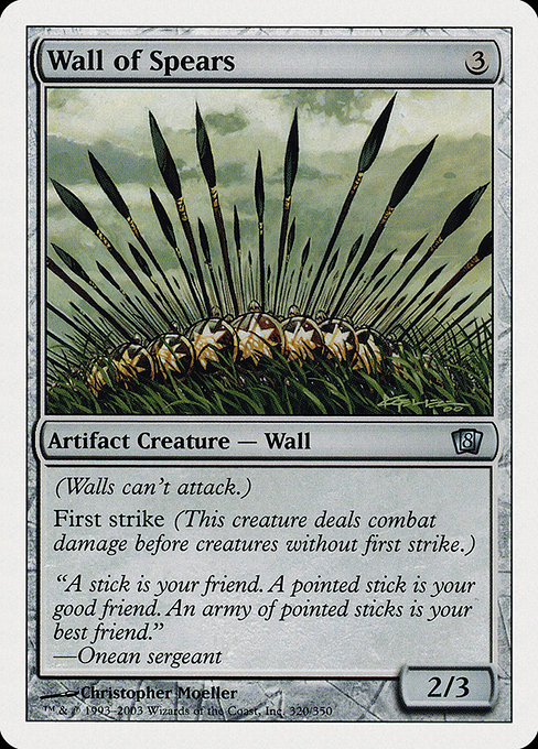 Wall of Spears [Foil]