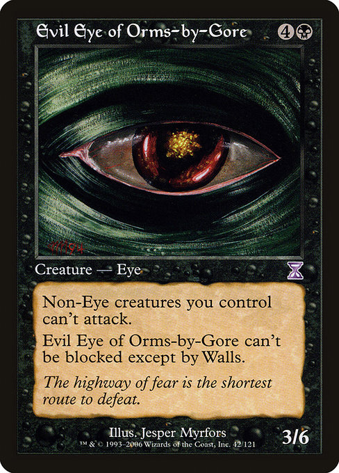 Evil Eye of Orms-by-Gore [Foil]