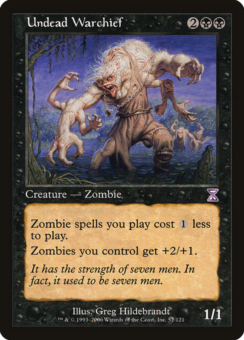 Undead Warchief [Foil]
