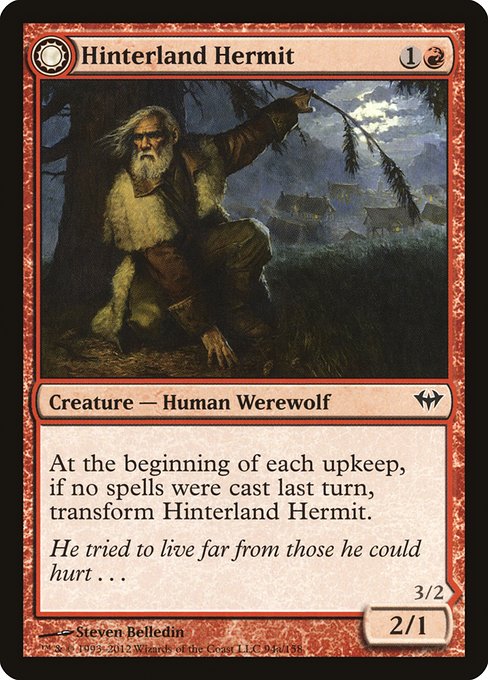 Hinterland Hermit // Hinterland Scourge [Foil]